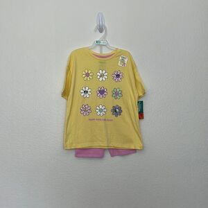 Granimals Girl Oversized Tee set 2pc set